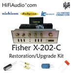 Fisher X202C Amplifier Tube Restoration Repair Upgrade Rebuild Full Kit. Fixed Price $165.00.