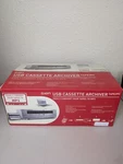 TAPE2PC Usb Cassette Archiver Silver Dual Deck Noise Reduction Mac. Fixed Price $64.99.