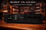 Sony TA-AX310 Rare Vintage Integrated Stereo Amplifier. Fixed Price $999.00.