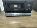 Optimus SCP-31 Stereo Cassette Tape Player Black Vintage Compact. Fixed Price $44.99.