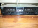 Sony TC-W5 Dual Deck Audio Stereo Cassette Tape Recorder Player. Fixed Price $89.00.