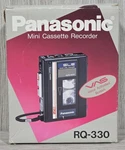 Panasonic RQ-330 Sle Vas Cassette Recorder W/box Tested. Fixed Price $79.95.