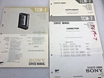 Original Oem Sony TCM-7 Service Manual Repair Cassette Corder Walkman 1982. Fixed Price $14.99.