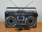 Sharp GF-303SB Searcher Stereo Boombox Apss 4 Speakers Serviced Fully Works. Fixed Price $677.05.
