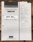 Sansui D-M7 Cassette Service Manual *original*. Fixed Price $14.97.