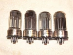 4 X 6080(6AS7) Rca Tubes*black Plates*very Strong Match QUAD*#21. Fixed Price $65.99.