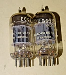 Pair, Amperex ECC83 (12AX7) Radio/audio Tubes, Made In Holland, Branded Bogen. Fixed Price $55.00.