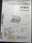 Aiwa AD-1250U Cassette Deck Service Manual Original. Fixed Price $29.99.