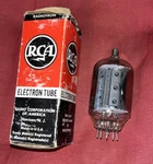 Rca Radio Audio Amplifier Electron Vacuum Tube Valve 6JU6 - Vtg Nos. Fixed Price $16.24.