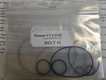 Pioneer CT-F2121 Cassette Deck Belt Kit Complete With Cad Instruction's. Fixed Price $21.99.