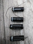 N.o.s. Aerovox Capacitor 400-VDCW, 1-MFD, 6442, P8292ZN19 (4PK Bundle). Fixed Price $31.98.