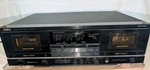 Aiwa AD-WX777U Stereo Dual Cassette Deck Needs New Belt Powers On Parts. Fixed Price $240.00.