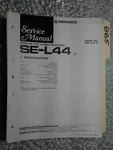 Pioneer SE-L44 Service Manual Original Repair Book Stereo Headphones. Fixed Price $25.00.