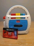 1998 Playskool Tape Recorder With Sing-a-long Microphone (model PS-452) Tested. Fixed Price $49.99.