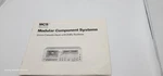 Mcs Modular Component Systems 3561 Stereo Cassette Deck Owner's Handbook Manual. Fixed Price $19.50.