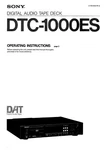 Sony DTC-1000ES Digital Audio Tape Deck Owners Instruction Manual. Fixed Price $24.24.