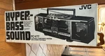 Jvc Boombox New In PC-V77 Hyper Bass Sound. Fixed Price $375.00.