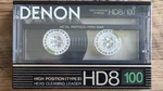 Denon HD8 100 High Position Type Ii Nos Compact Cassette. Fixed Price $36.00.