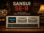Sansui SE-9 Rare Vintage Stereo Compu-auto-mechanic Equalizer. Fixed Price $2999.00.