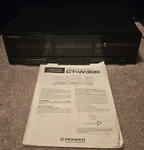 Pioneer CT-W300 Home Audio Stereo System Dual Cassette Tape Deck Player Recorder. Fixed Price $79.99.