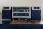 Lxi Series Synchronized Dual Cassette Deck Model 132. 92320450 + Speakers. Fixed Price $51.99.