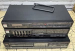Vtg Fisher CA-225A Studio Standard Amplifier Eq Tuner & Cd Player AD-815 Set. Fixed Price $169.99.