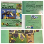 The First Christmas Bible Storybook By Thomas Nelson Pop-up Blocks Read Play. Fixed Price $19.99.