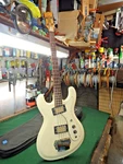 Vintage Univox Flier Electric Bass Guitar Made Japan / Working White. Fixed Price $799.99.