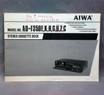 Original Owners Manual For Aiwa AD-F350 E, K, H, G, U, Z, Stereo Cassette Deck. Fixed Price $14.95.
