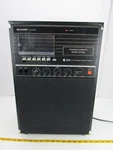Vintage Sharp Cassette Tape Recorder Model No. HK-20PA 120V 50/60HZ 30W Apss Gs. Fixed Price $49.99.
