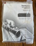 Technics RS-BX501 Cassette Original Owner's Manual W/cables. Fixed Price $15.00.