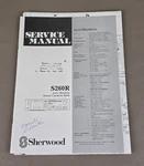 Sherwood Stereo Cassette Deck S260R Service Manual D-2829. Fixed Price $54.95.