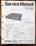Technics SH-9020 Meter Unit Service Manual *original*. Fixed Price $74.97.