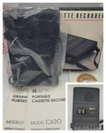 Portable Cassette Recorder W Carry Strap C630 Gpx Gran Prix Black Unused Vintage. Fixed Price $24.99.