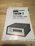 Bsr Mcdonald TD8SW-2 Track Stereo Tape Player Owner Manual Original #om. Fixed Price $10.00.