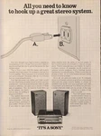 1979 Sony HMK-339 Compact Stereo Print Ad All You Need Know Hook Up Vtg 1970S. Fixed Price $18.77.