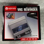 Kinyo Vhs Video Tape Rewinder. UV-512. Brand New Box. Fixed Price $60.00.