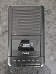Coby CVR-22 Cassette Recorder Player Automatic Stop Headphone Jack Black. Fixed Price $14.99.
