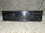 Vintage Teac W-500R Stereo Double Dual Cassette Deck Auto Reverse Read. Fixed Price $50.00.