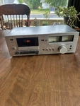 Vtg Sansui Stereo Cassette Tape Deck, Model D-90 Works Intermittently. Fixed Price $50.00.