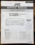 Jvc TD-W308 TD-W309 Cassette Service Manual *original*. Fixed Price $19.97.