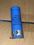 Sprague Powerlytic 36DX722G050AC2A 7200-50 Dc 8017C Capacitor. Fixed Price $31.96.
