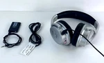 Sharper Image Wireless Headphones W/ Bluetooth Transmitter For Tv Pc Stereo. Fixed Price $29.00.