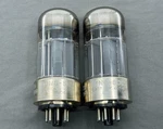 (2) Tung-sol 7236 Military Spec 6080/6AS7G Tubes 3X Micas Tests Strong Amplitrex. Fixed Price $159.99.