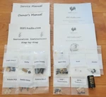 Nakamichi RX-303 Cassette Deck Restoration Upgrade Kit Repair Rebuild Capacitor. Fixed Price $165.00.