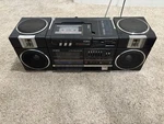 Yorx Model BP900 2-CASSETTE & Walkman, Boombox Tested One Speaker Does Not Work. Fixed Price $125.00.