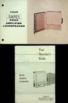Two Ampex Amplifier Loudspeaker A692 Owner's Guides E-11. Fixed Price $35.00.