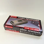 Kinyo Super Slim Vhs Video Tape Rewinder Vintage 80K5 UV-413 W/ Box. Fixed Price $39.99.