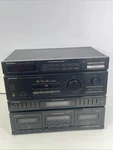 Pioneer Rx 731 Digital Synthesizer Stereo Dual Cassette Deck Receiver Untested. Fixed Price $75.00.
