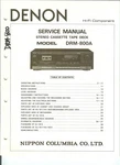 Service Manual For Denon DRM-800. Fixed Price $16.72.